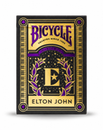 Baralho Bicycle Elton John — frente da caixa com fundo branco e sombra suave